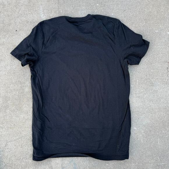 American Eagle Black Graphic Tee - L - Gothic Rocker - Picture 5 of 5